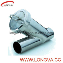 Sanitary Butt Weld Y Type Strainer